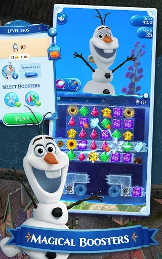 Disney Frozen Free Fall Games screen 2